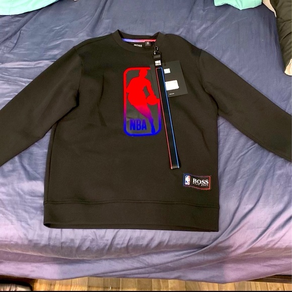 Black Hugo Boss sweatshirt size small Brand New!
